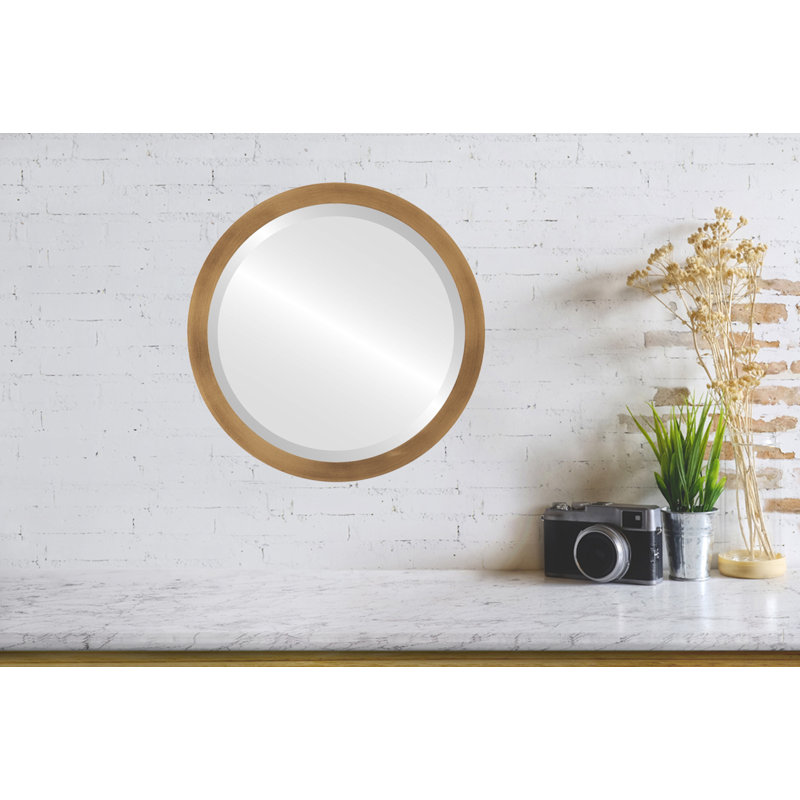 Miroir d’appoint biseauté traditionnel mccants, 15 po x 15 po