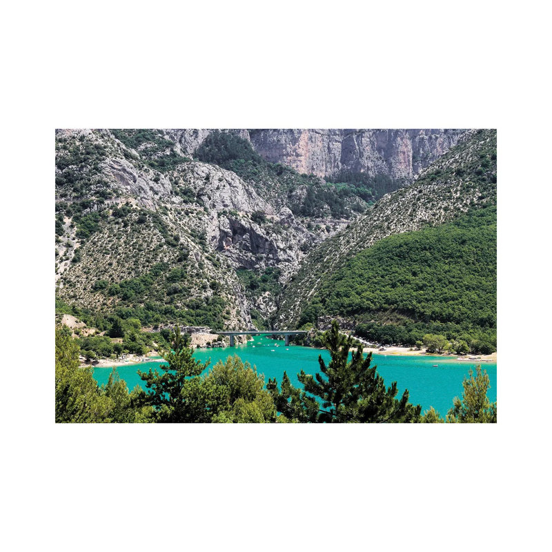 France Provence Gorges Du Verdon I - Wrapped Canvas Print, 20.32 cm H x 30.48 cm W