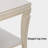 Eco-lacquered solid wood coffee table