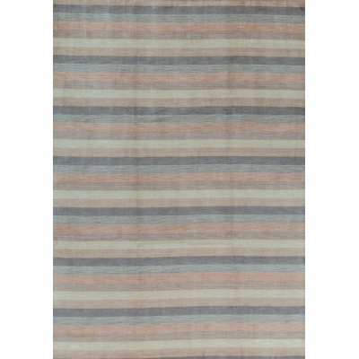 Gabbeh Wool Striped Area Rug