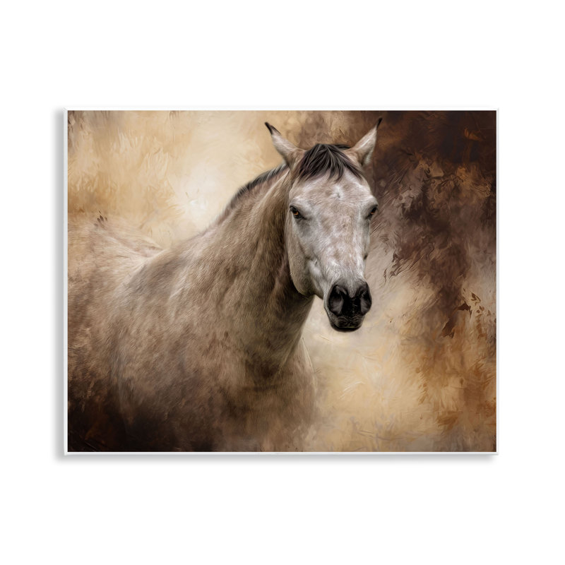 Plaque murale «Spirit Unbridled Horse» par Kelley Parker