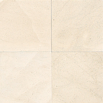 Limestone Collection 18" x 18" Natural Stone Field Tile in Crema Europa
