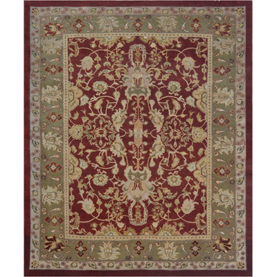 Agra Wool Oriental Indoor Rug