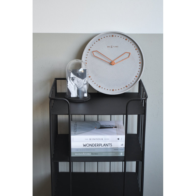 Horloge murale 13,78 po Cross, Gris