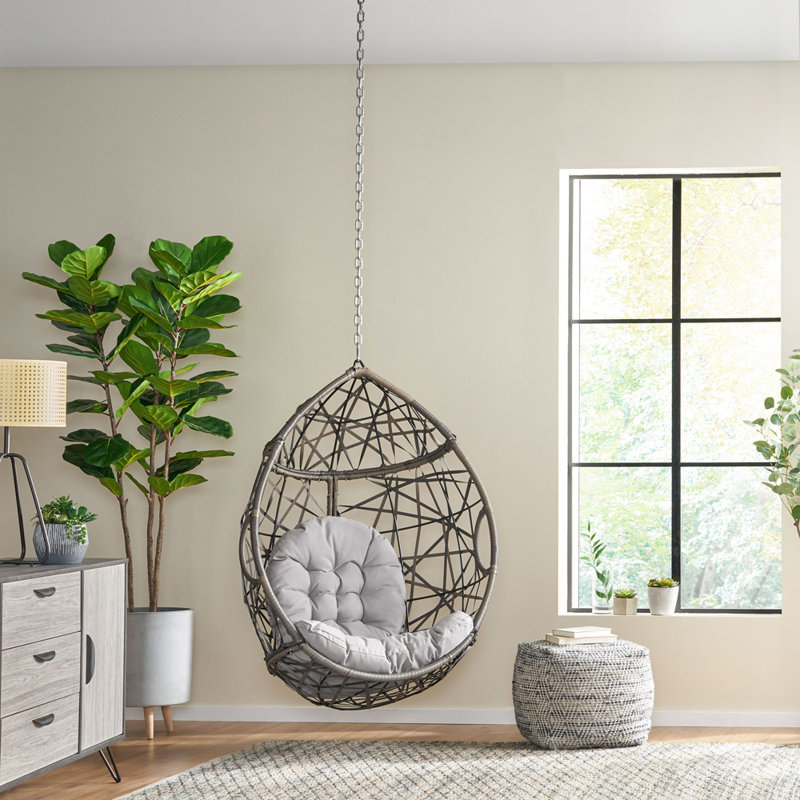 Teardrop Shape Hanging Porch Swing