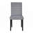 5Pc Dining Set Black Finish Dining Table