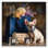 Impression sur toile Frenchie