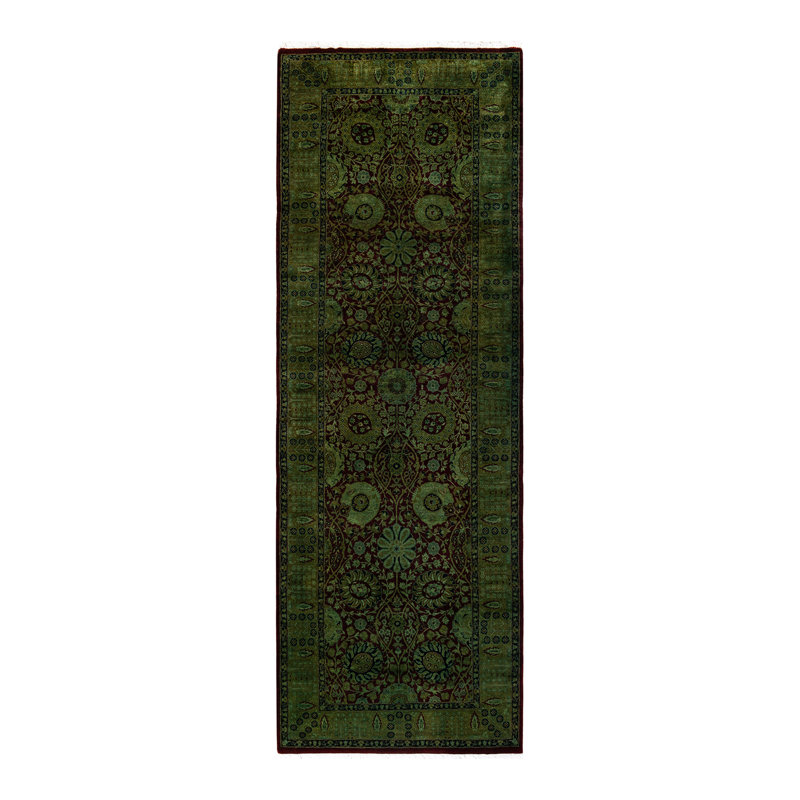 One-of-a-Kind 3' 1" X 8' 10" Hand Knotted Area Rug