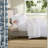 Cooling Queen Sheets & Pillowcases, 600 Thread Count Cotton Blend, White