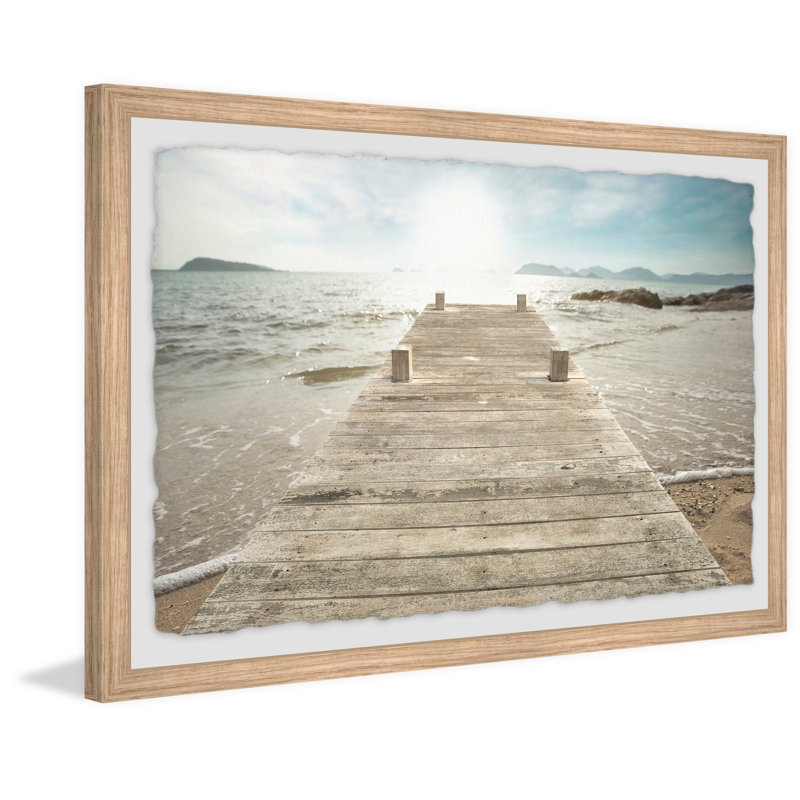 Jump In - Single Picture Frame Print, 30 cm H x 46 cm W x 4 cm D