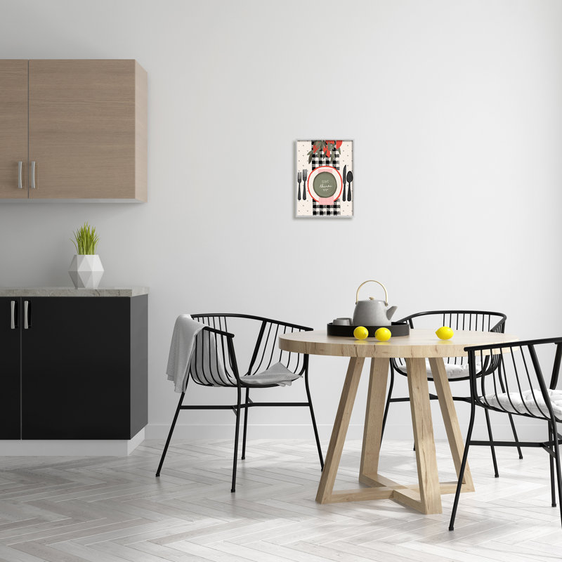 Offrez des mercis - Impression sur toile, Estampe numérique Farmhouse, H 14 po x l 11 po