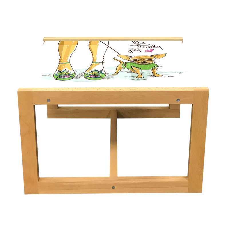 Jakyla Sled Coffee Table, 62cm H x 46cm W x 40cm D