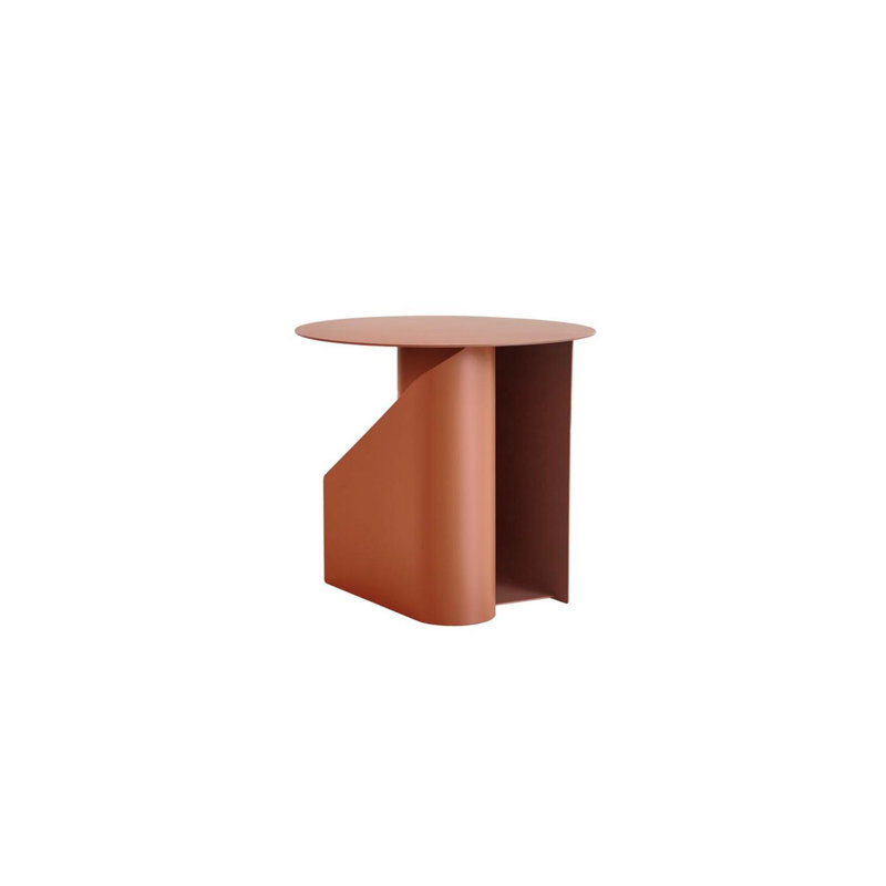 Sentrum Side Table, Burnt Orange