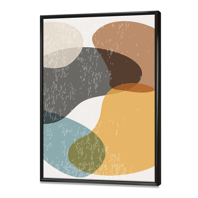 «Minimal Elementary and Geometric Compostions», impression flottante sur toile, H 46 po x l 36 po x 1,5 po