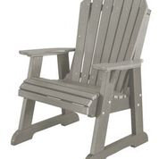 Chaise Adirondack en plastique avec table