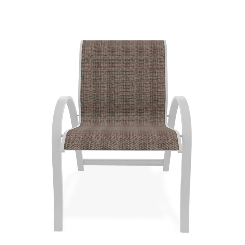 Aruba 1 Outdoor Dining Armchair, White