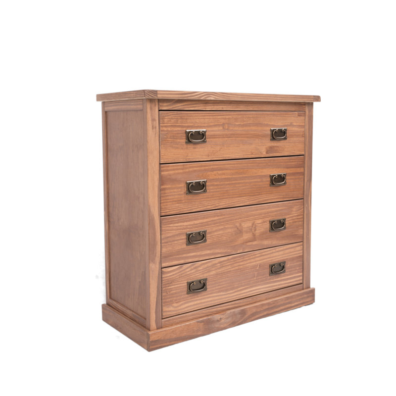 Gaskins 90cm W 4 - Drawer Chest of Drawers