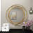 Aziana Overlapping Rings Metal Accent Mirror-1723338282