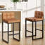 Counter Stool with Metal Frame-1812382969-1826365086