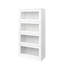 Bibliothèque contemporaine avec portes fermées à dossier fermé et armoire de rangement de bureau, plancher-au-plafond, armoire basse contre le mur