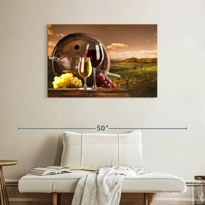 Yarlin Temecula Wine Vineyard, 26" H x 39" W