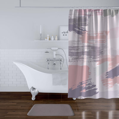 Rideau de douche simple Alanoud