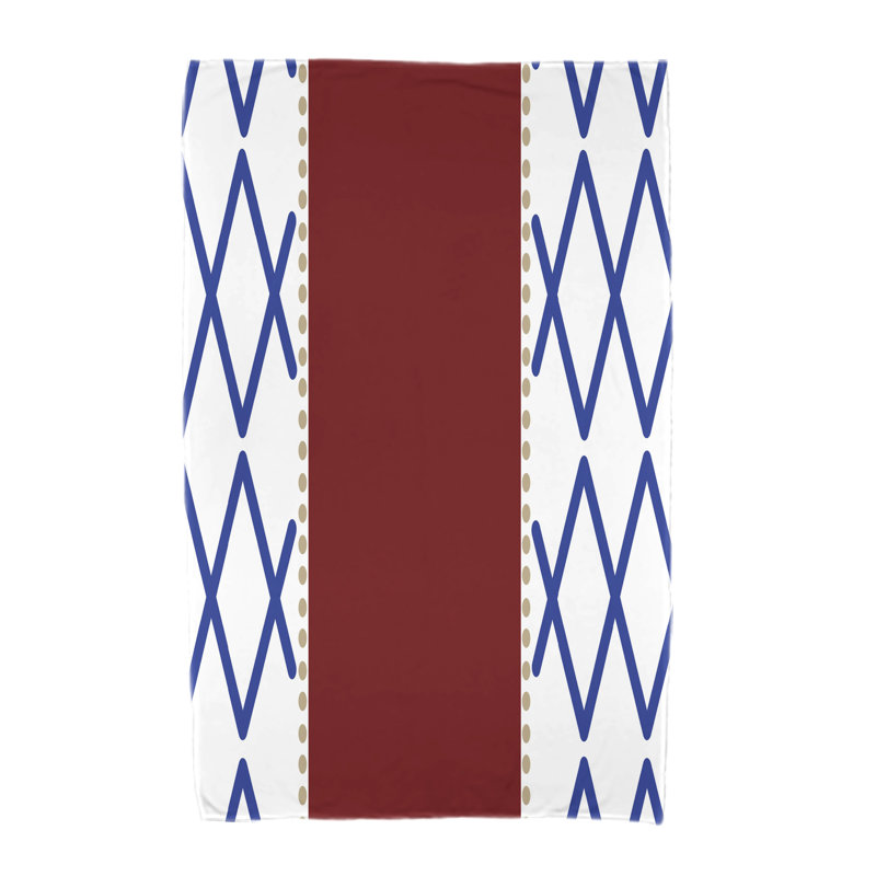 Serviette de plage en microfibre, Rouge