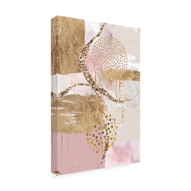 Wrought Studio Sally Ann Moss Golden Sunrise Canvas Art | Wayfair