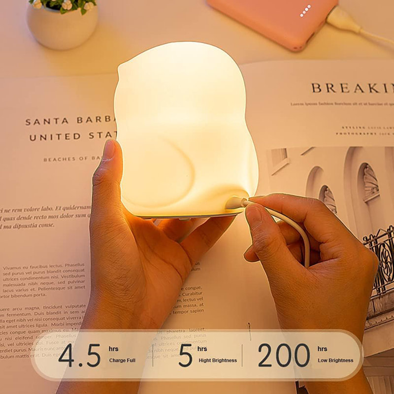Cute Owl Kids Night Light