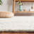 Cheryal Textural Hand Tufted Wool Cotton Geometric Rug in Sage/Ivory-1667287531