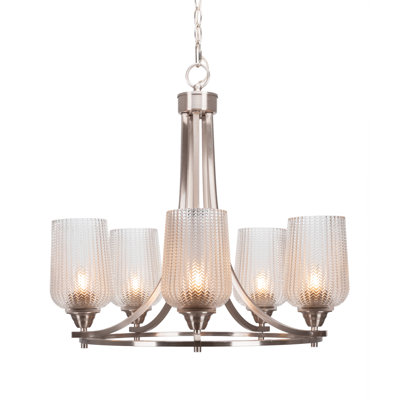 Paramount 5 Light Uplight Chandelier