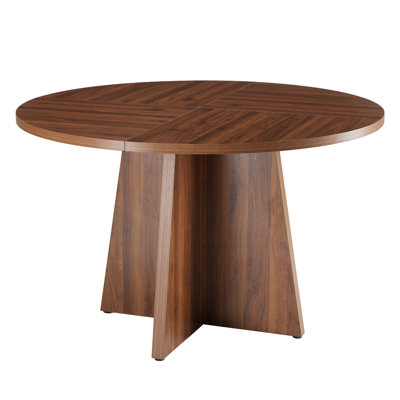 Round Dining Table for 4 Farmhouse Kitchen Table