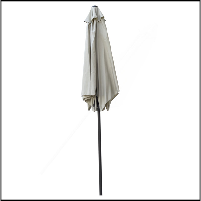 PARAPLUIE de 9 pi de qualité supérieure, Tissu Frozen Dew
