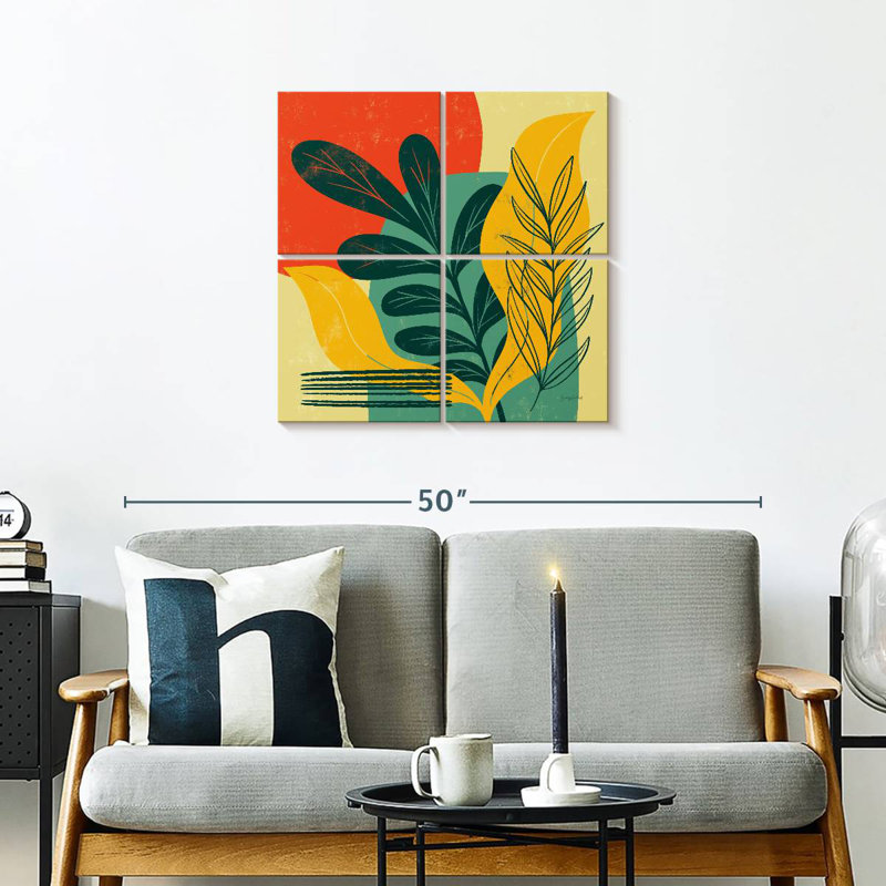 Harnek Mid-Century moderne III, H 26 po x l 26 po