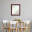 Miroir décoratif biseauté traditionnel-45573463