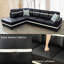 Canapé modulaire en cuir 2 pièces Bawan-2074801190-2074801191