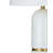 Dresden 34" Black & Brass Table Lamp