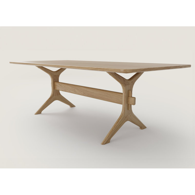 Osage 90" Dining Table, White Oak