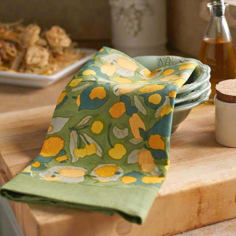 Floral Tea Towel Kitchen Towel