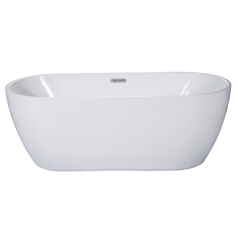 63'' x 28.74'' Freestanding Soaking Bathtub