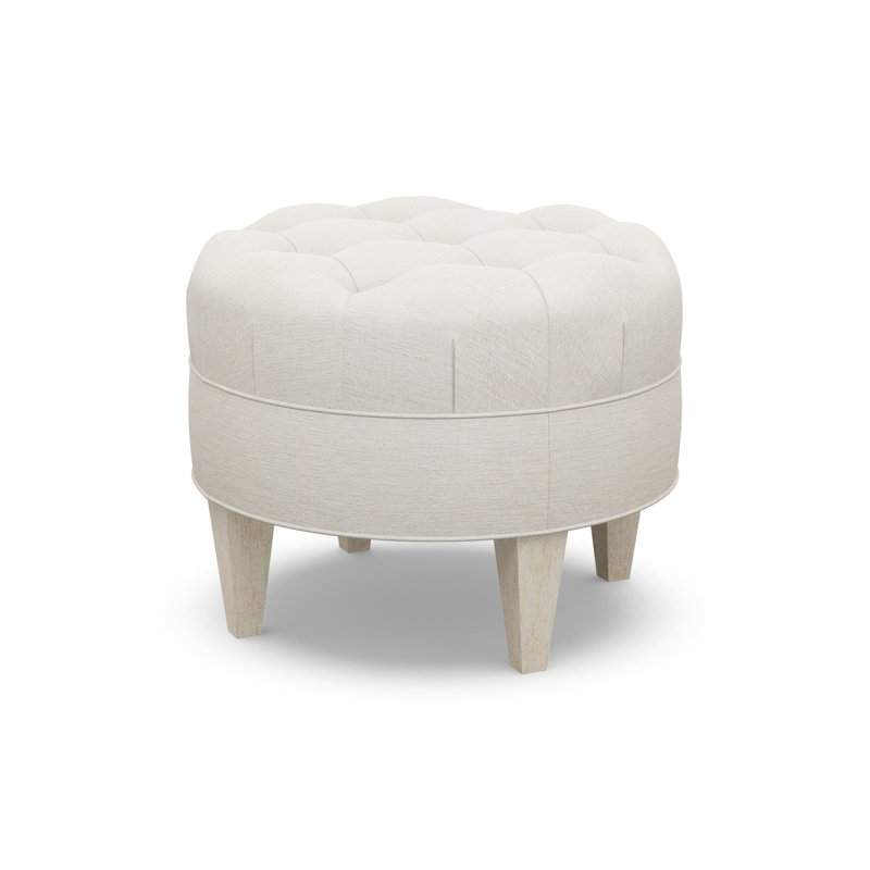 Round Ottoman, 2243-80, Sandstone