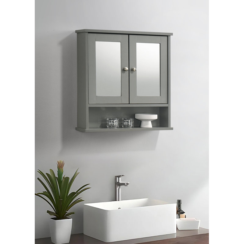 Dianna Bathroom Cabinet, Grey