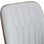 Chaise de salle à manger moderne avec dossier en cuir PU et pieds en métal, confortable et durable pour les cuisines, les chambres et les bureaux-1368248386-1368248388
