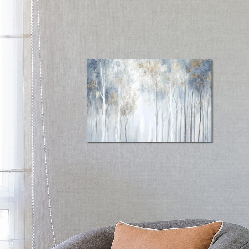 «Forest Magic» par Eva Watts - reproduction d'art, H 18 po x l 26 po x P 1,5 po, Toile tendue, Pas de tapis