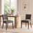 Upholstered Solid Wood Parsons Side Dining Chair-811411514