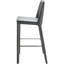 Tabouret de bar en cuir Pemma-88510492