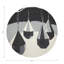 Ornaments Vegan Leather Round Coasters-1303778517
