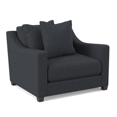 Fauteuil en polyester l 45 po Zoraya