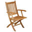 Ascot Outdoor Teak Dining Armchair