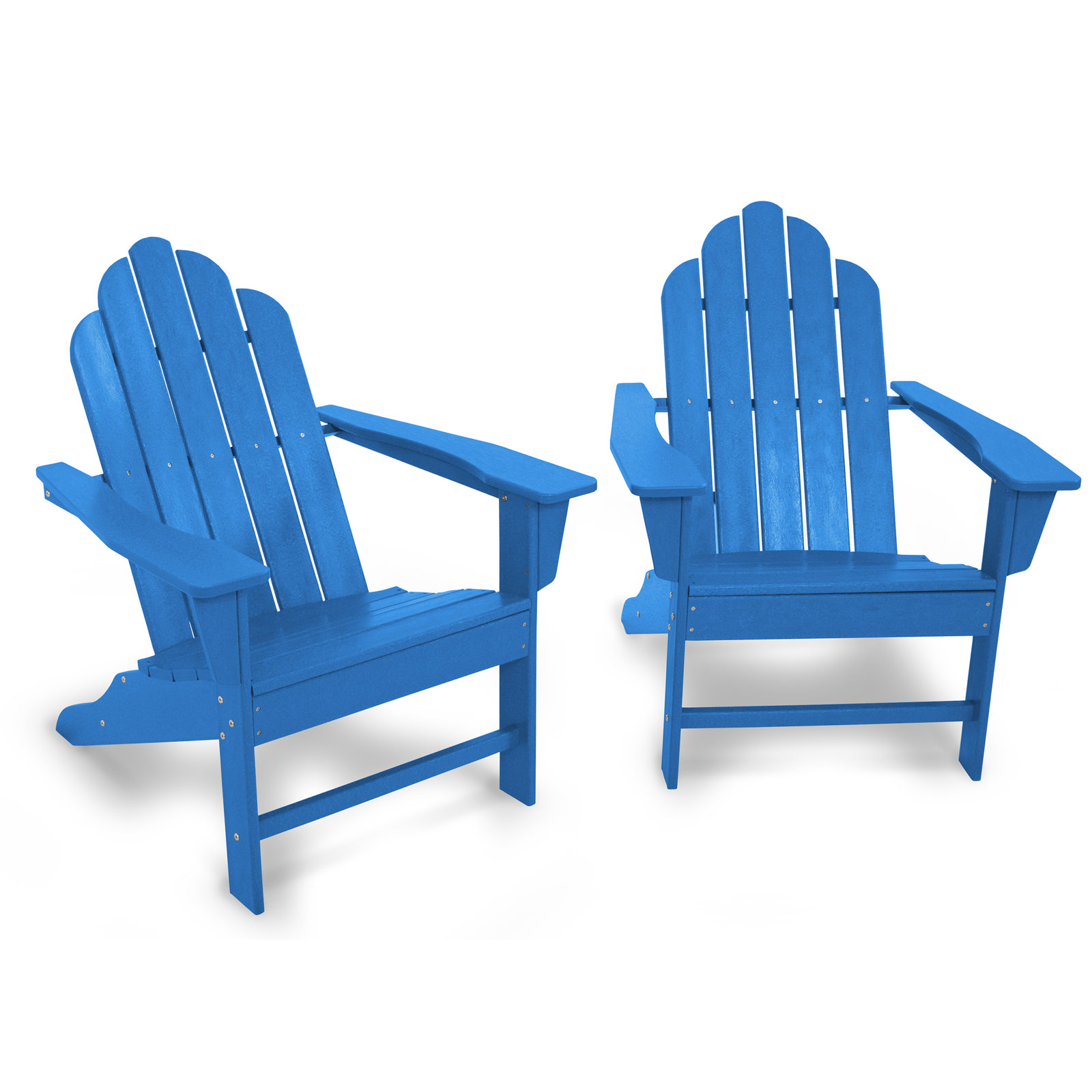 POLYWOOD® Long Island Adirondack Chair, Pacific Blue